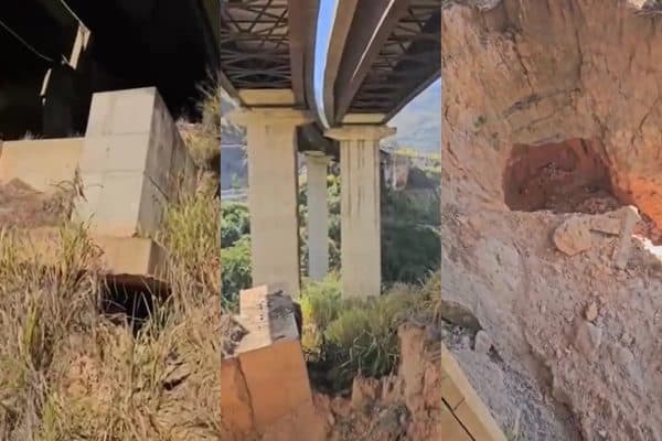 Denúncia sobre ponte da BR-381 em MG preocupa motoristas; concessionária nega problemas