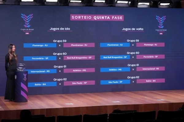 CBF altera datas da Copa do Brasil Feminina para outubro