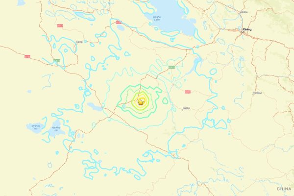 Dois fortes terremotos atingem província de Qinghai, na China, sem vítimas