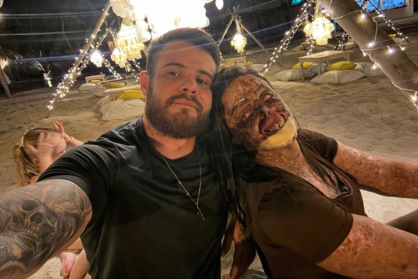 Edmilson Alcântara se declara à esposa Káh Felipe, falecida há quatro dias