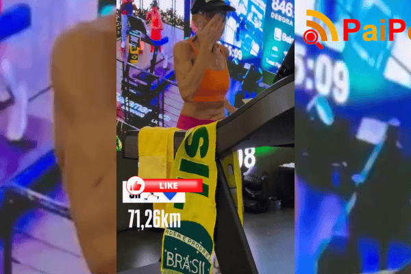 Ultramaratonista catarinense busca recorde mundial em esteira