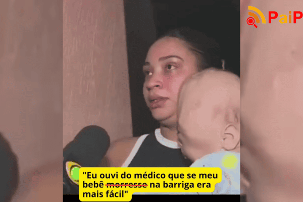 “Eu ouvi do médico que se meu bebê merresse na barriga era mais fácil” Mãe faz relato sobre filho e viraliza