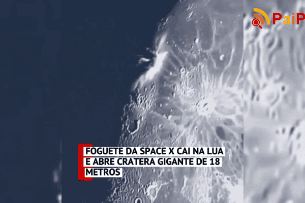 Foguete da SpaceX cai na Lua e abre cratera gigante de 18 metros