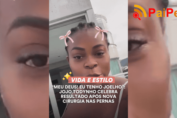 “Meu Deus! Eu tenho joelho”: Jojo Todynho celebra resultado após nova cirurgia nas pernas