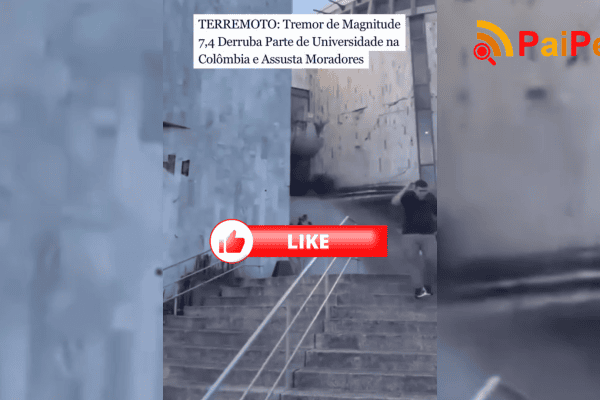 Terremoto: tremor de magnitude 7,4 derruba parte de universidade na Colômbia e assusta moradores