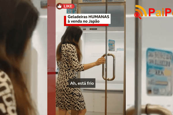 Surpreendente: Geladeiras humanas à venda no Japão