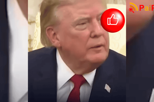Trump manda repórter ficar quieta durante pergunta no Salão Oval