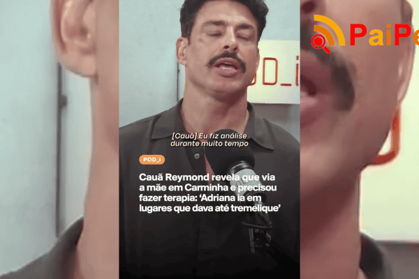 Cauã Reymond revela que via a mãe em Carminha e precisou fazer terapia: “Adriana ia em lugares que dava até tremelique’