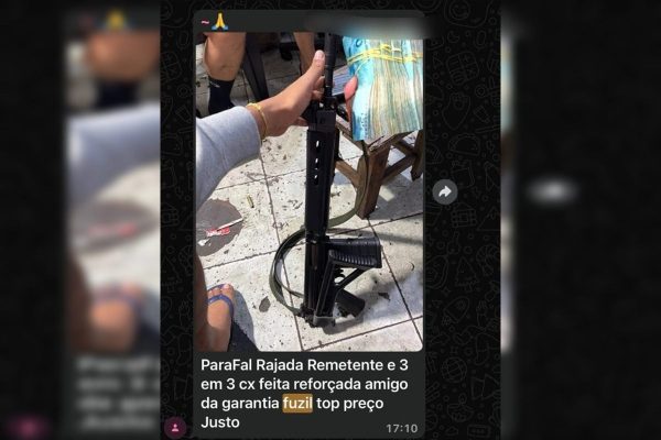 Facções CV e TCP usam WhatsApp para vender fuzis e produtos ilícitos no RJ