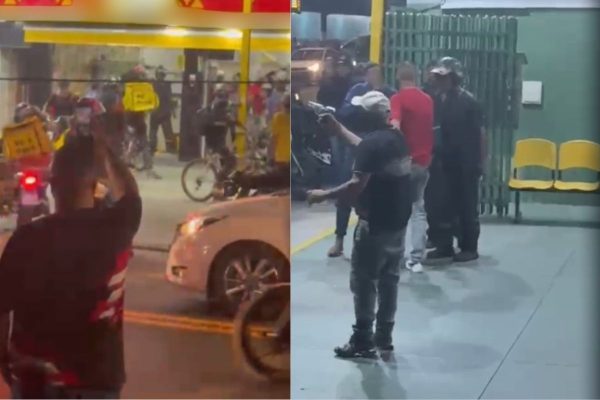 Tumulto entre motoboys e proprietário de pizzaria em São Paulo resulta em tiros e agressões