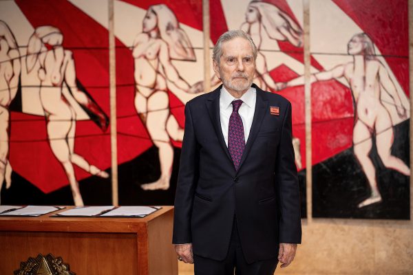 Antonio Veronese inaugura painel no STF em protesto contra feminicídio