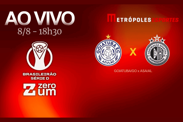 Série D ZeroUm: Goiatuba-GO enfrenta ASA-AL nas quartas de final