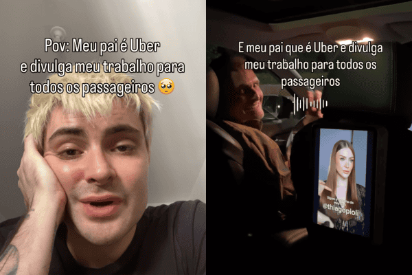 Dia dos Pais: Pai apoia sonho do filho maquiador e emociona internautas