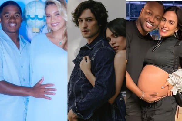 Endrick, Thiaguinho e outros famosos comemoram o 1º Dia dos Pais