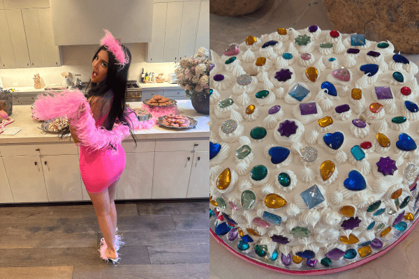 Bolo de Kylie Jenner se destaca em festa de aniversário