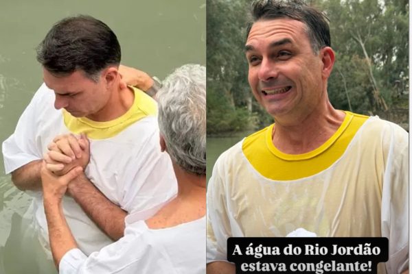 Campanha de Flávio Bolsonaro busca apoio entre evangélicos com encontros e discursos
