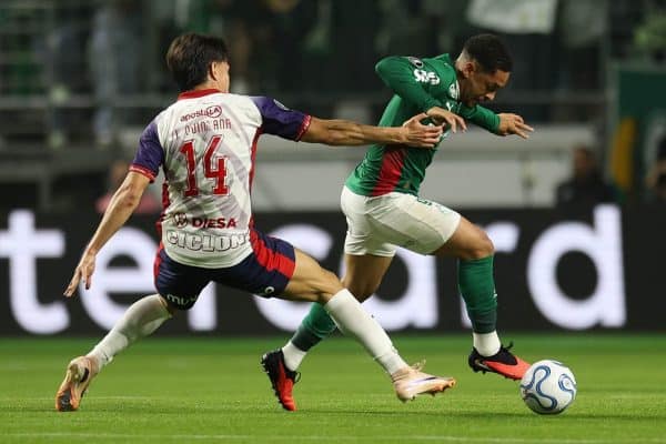 Cerro Porteño empata com o Palmeiras nos acréscimos pela Libertadores