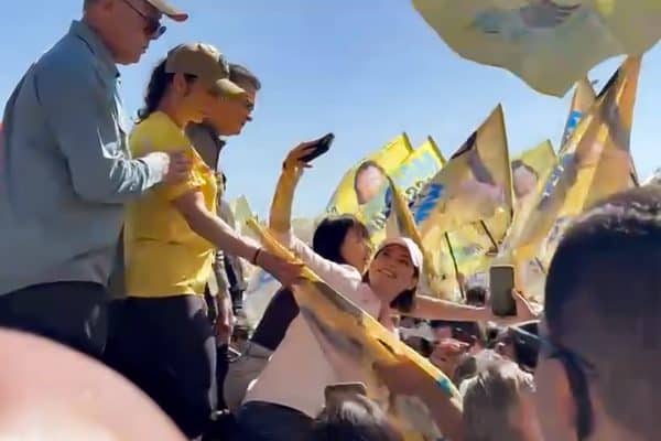 Michelle Bolsonaro e Celina Leão lançam campanha conjunta no DF