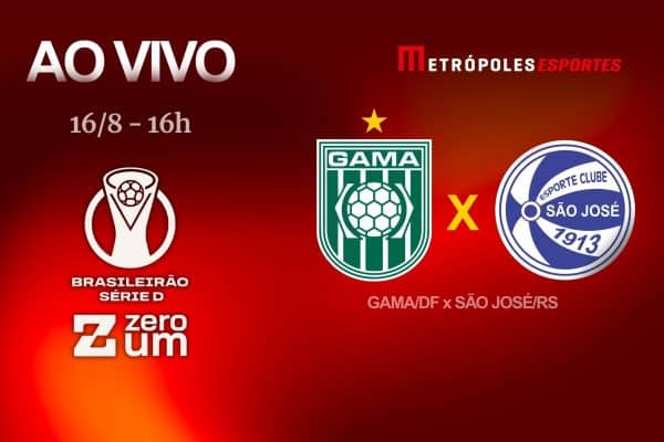 Gama-DF enfrenta São José-RS em decisão na Série D ZeroUm