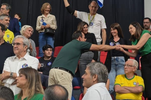 Flávio Roscoe inicia campanha em MG ao lado de Flávio Bolsonaro e destaca apoio de Cleitinho