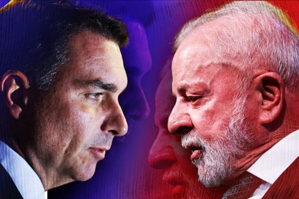 Lula supera Flávio Bolsonaro em interações nas redes no início da campanha