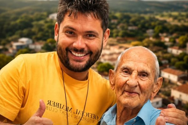 Neto de Vovô Anésio é criticado por usar imagem do avô em campanha política