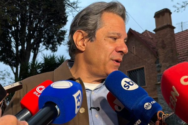 Fernando Haddad afirma que “o Brasil está bem encaminhado” a empresários