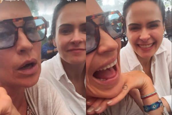 Luana Piovani e Ana Paula Renault celebram encontro e união