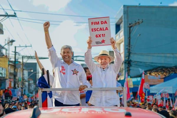Lula participa de ato em Salvador para apoiar Jerônimo e reforça confiança na vitória