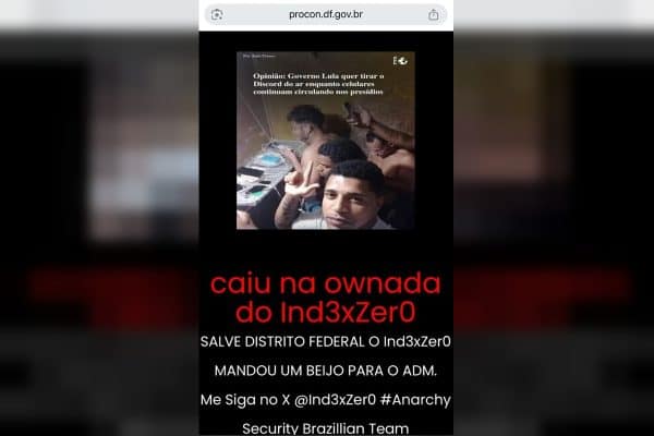 Hackers invadem sites do GDF e deixam críticas a Lula