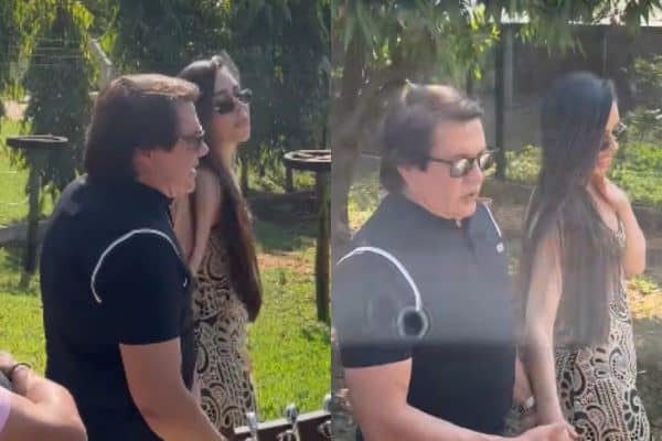 Cantor Giovani é visto com nova namorada após alegações de traição