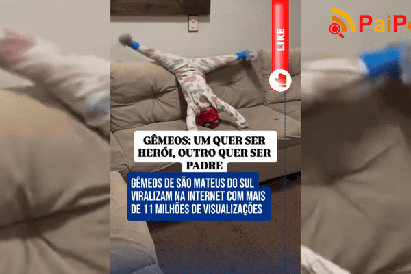 Diferença hilária de personalidade de gêmeos conquista a web