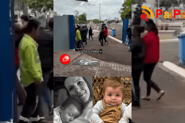 Familiares e amigos se despedem de médica morta pelo marido na frente do filho de apenas 8 meses