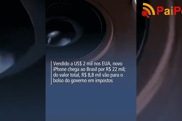 Vendido a US$ 2 mil nos EUA, novo iPhone chega ao Brasil por R$ 22 mil
