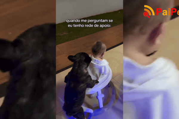 Mulher viraliza ao mostrar sua rede de “aupoio”