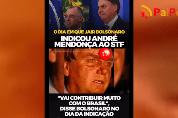 O dia em que Jair Bolsonaro indicou André Mendonça ao STF: “Vai contribuir muito”