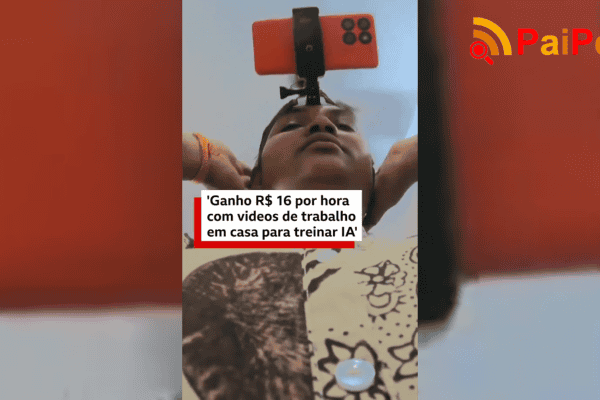 ‘Ganho R$ 16 por hora com videos de trabalho em casa para treinar IA’