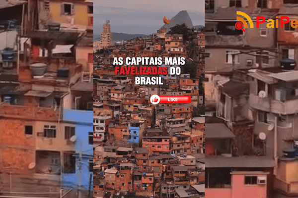As capitais mais favelizadas do Brasil