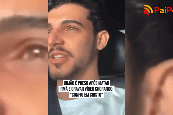 Irmão é preso após matar irmã e gravar vídeo chorando: “Confio em Cristo”
