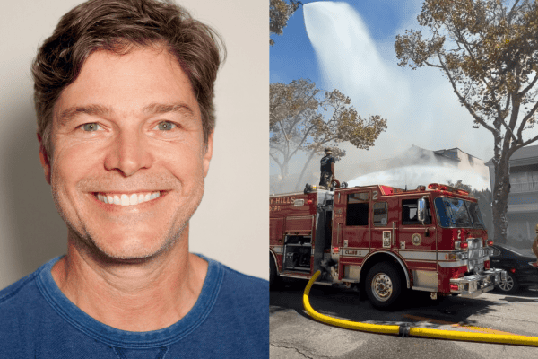 Casa de Erik Marmo é atingida por incêndio e ator mostra cenário devastador