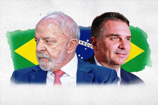 Lula e Flávio Bolsonaro buscam apoio de empresários e bancos em encontros fechados