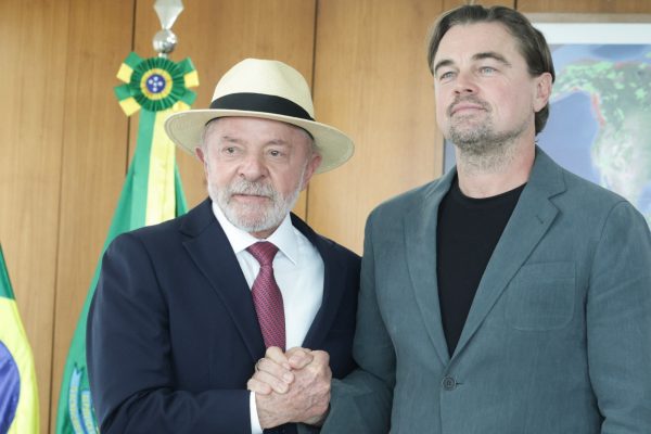 Leonardo DiCaprio se encontra com Lula e Janja em Brasília para discutir meio ambiente