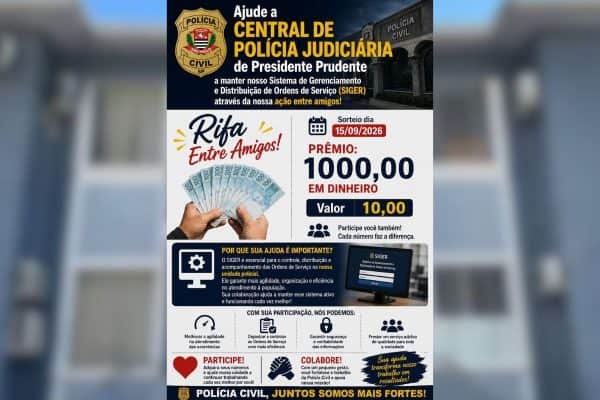 Polícia investiga rifa para equipar delegacias em SP