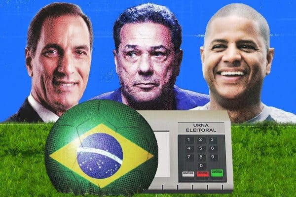 Ex-jogadores de futebol já receberam R$ 4,8 milhões dos partidos políticos