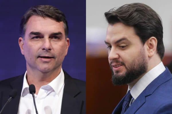 Flávio Bolsonaro visita Filipe Martins na prisão em 5 de setembro