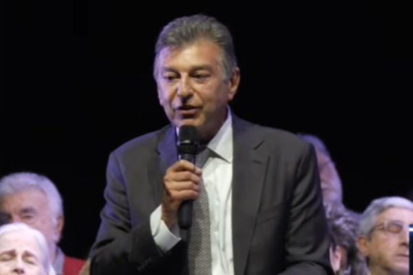 Cláudio Lottenberg, escolhido por Flávio Bolsonaro, discursou em evento anti-Bolsonaro