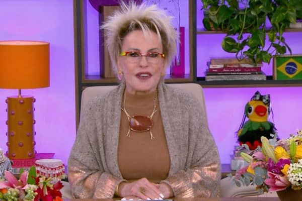 Ana Maria Braga retorna ao Mais Você após uma semana e explica ausência