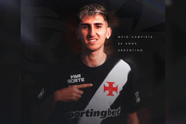 Vasco anuncia contratação de Alan Lescano, ex-Argentinos Juniors