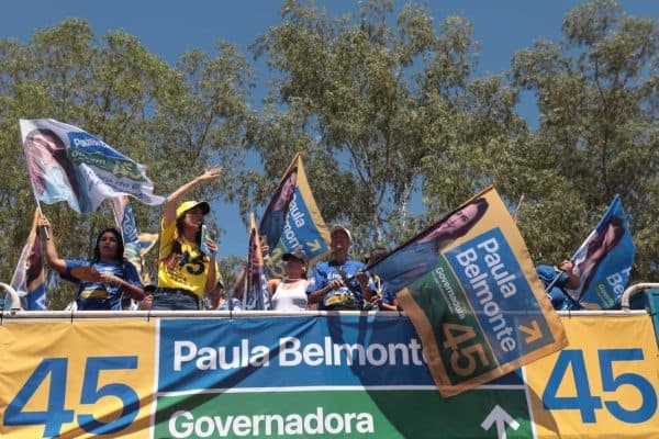 Paula Belmonte apoia segurança para feirantes e acolhimento social em São Sebastião