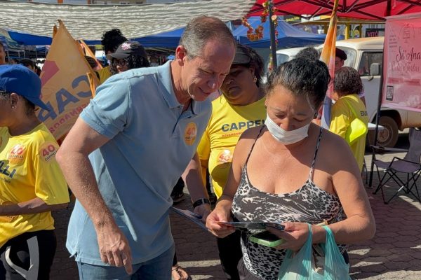 Cappelli reafirma compromisso com saúde durante visita a Taguatinga